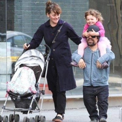 Diane Dinklage's son Peter Dinklage with his wife Erica Schmidt and kids.